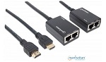 EXTENSOR HDMI 1.2 DOS UTP CAT5E/CAT6 30M